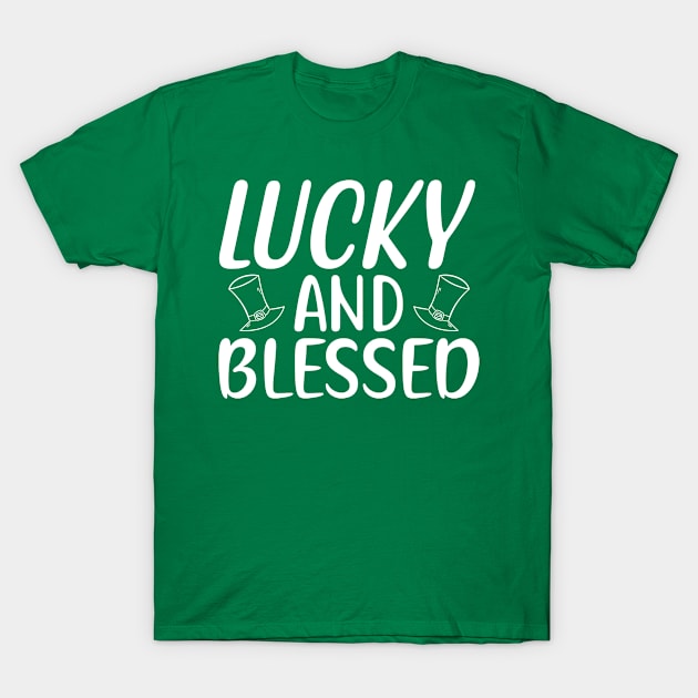 Lucky and Blessed T-Shirt by BrightOne